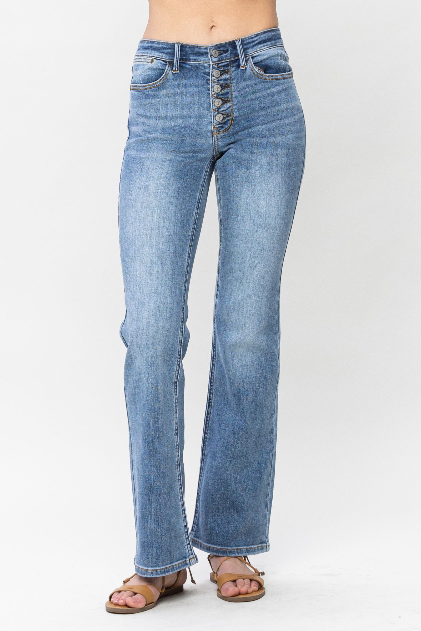 NWT Judy Blue popular mid rise boot cut jean 18w